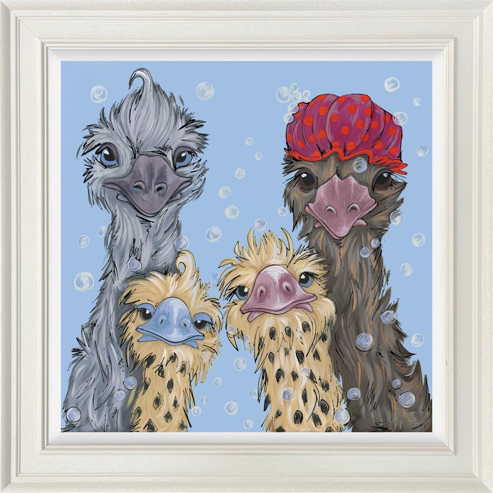Shampoo Shenanigans - Canvas by Amy Louise