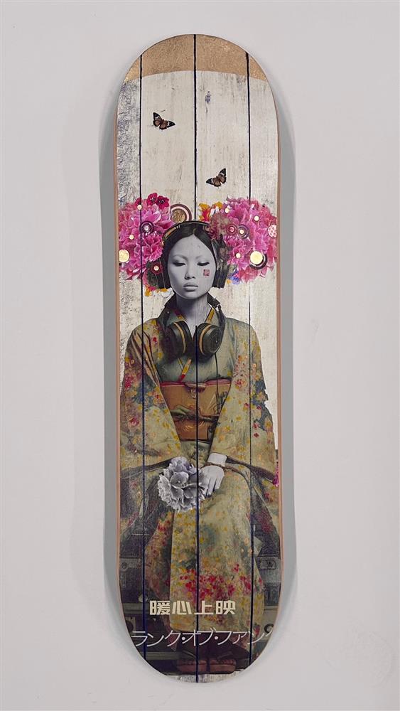 Sit And Stare - Single Skatedeck by The Trunk Of Funk