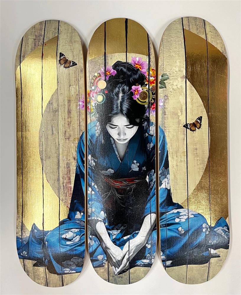 Small Sanctuary - Skate Deck by The Trunk Of Funk