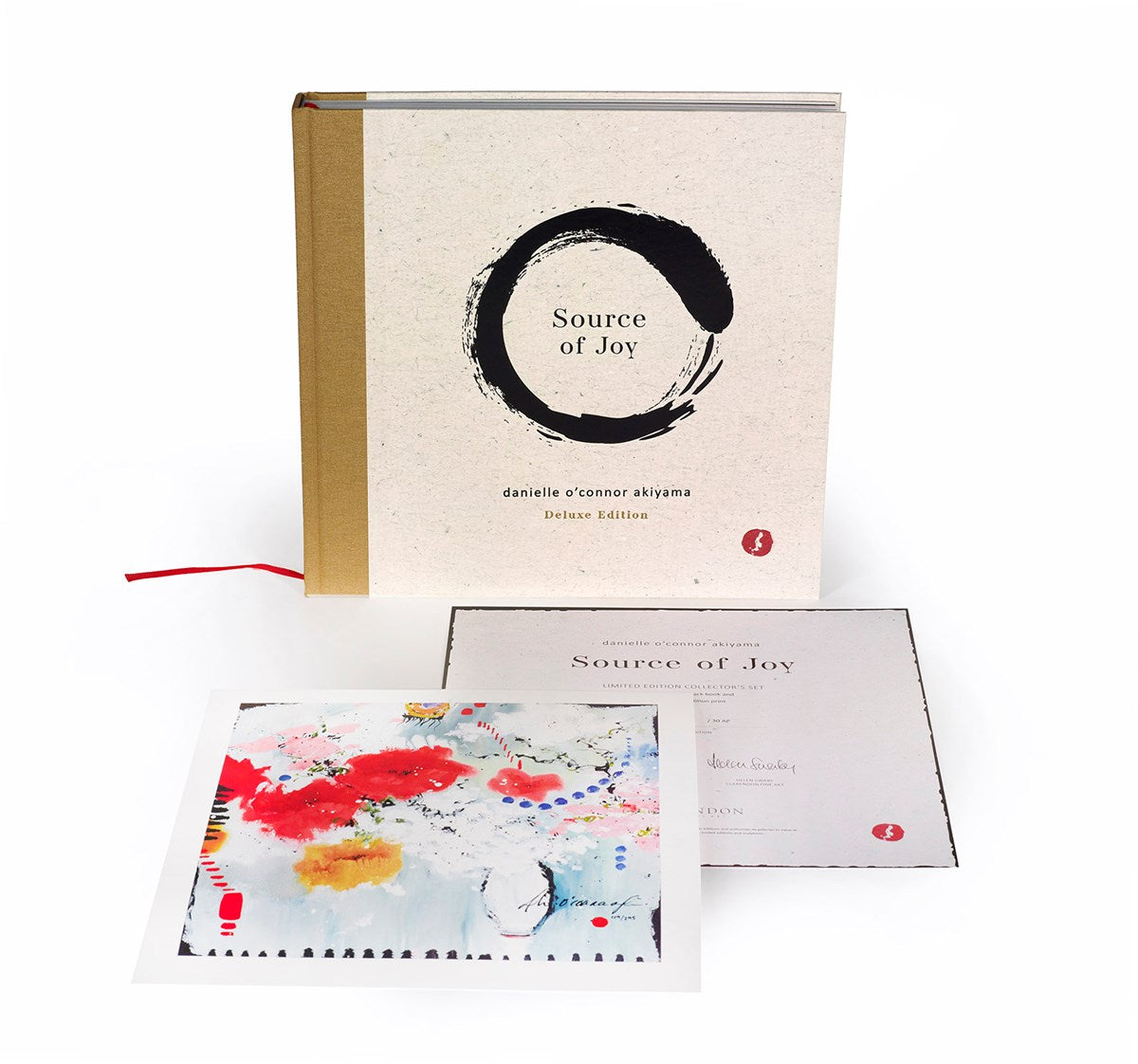 Source of Joy Deluxe Book by Artist Danielle O'Connor Akiyama