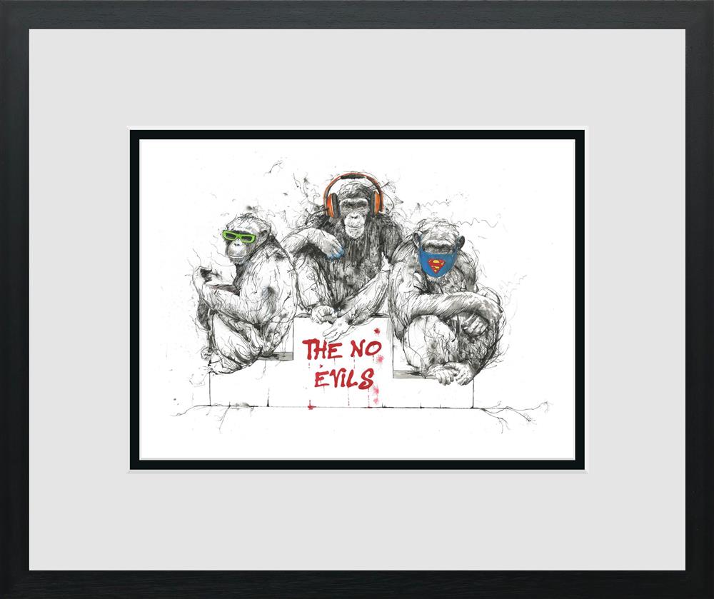 The No Evils - Miniature by Scott Tetlow