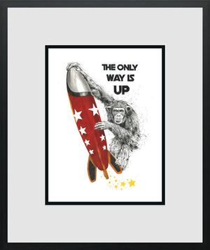 The Only Way Is Up - Miniature by Scott Tetlow