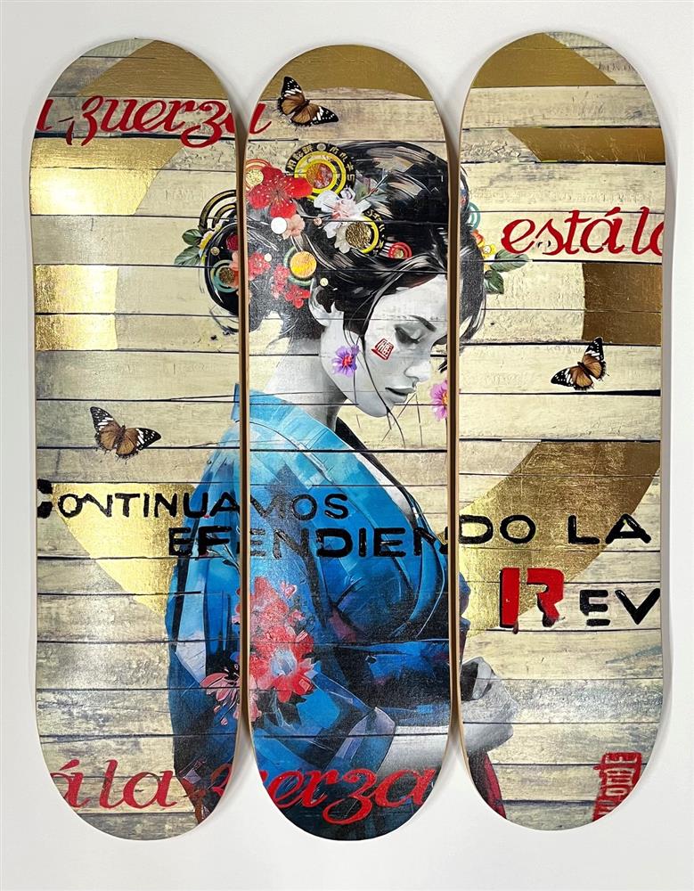 Turning Point - Skate Deck by The Trunk Of Funk