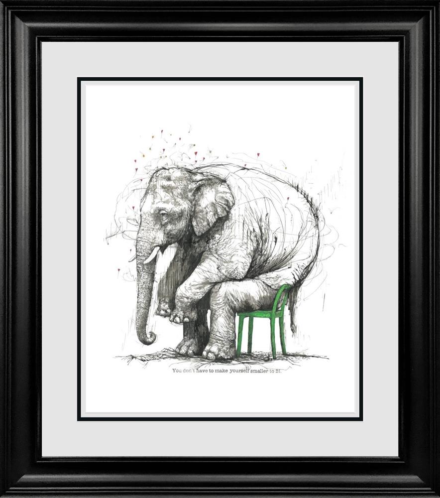 You Don't Have To Make Yourself Smaller To Fit In by Scott Tetlow