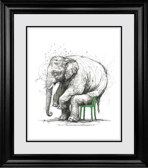 You Don't Have To Make Yourself Smaller To Fit In by Scott Tetlow