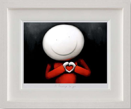 A Message For You Framed Print by Artist Doug Hyde