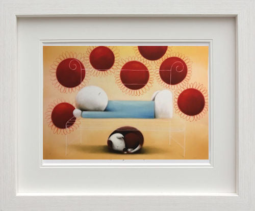 A Summer Snooze Framed Print by Artist Doug Hyde