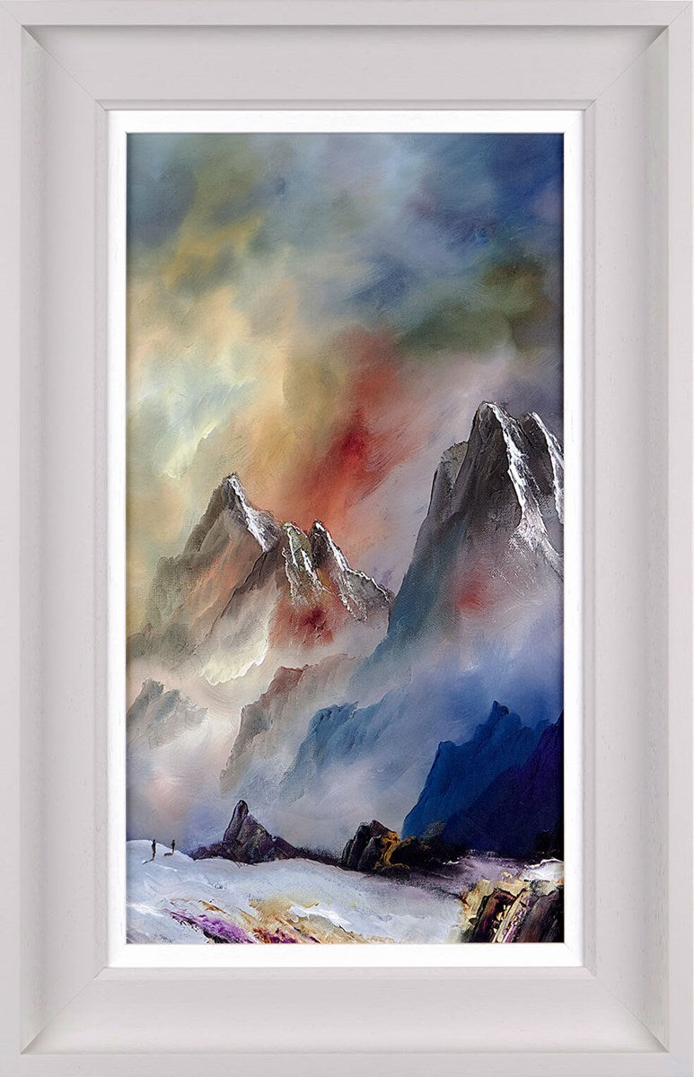 Above The Horizon II Framed Signed Limited Edition Canvas on Board by Artist Philip Gray
