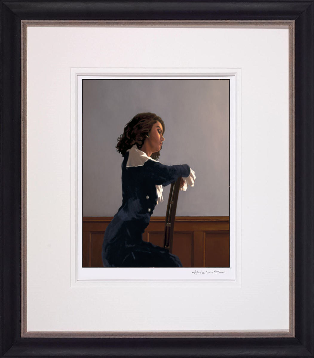 Afternoon Reverie Framed Print on Paper by Artist Jack Vettriano