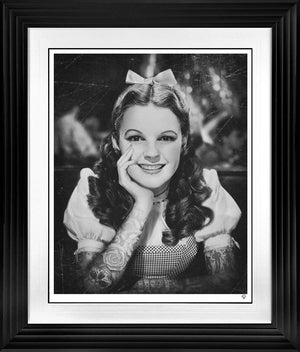 All It Takes, Is A Little Bit Of Courage Framed Signed Limited Edition Print on Paper by Artist JJ Adams