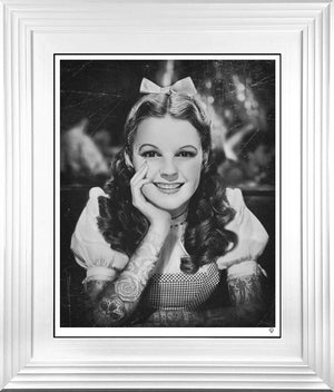 All It Takes, Is A Little Bit Of Courage Framed Signed Limited Edition Print on Paper by Artist JJ Adams