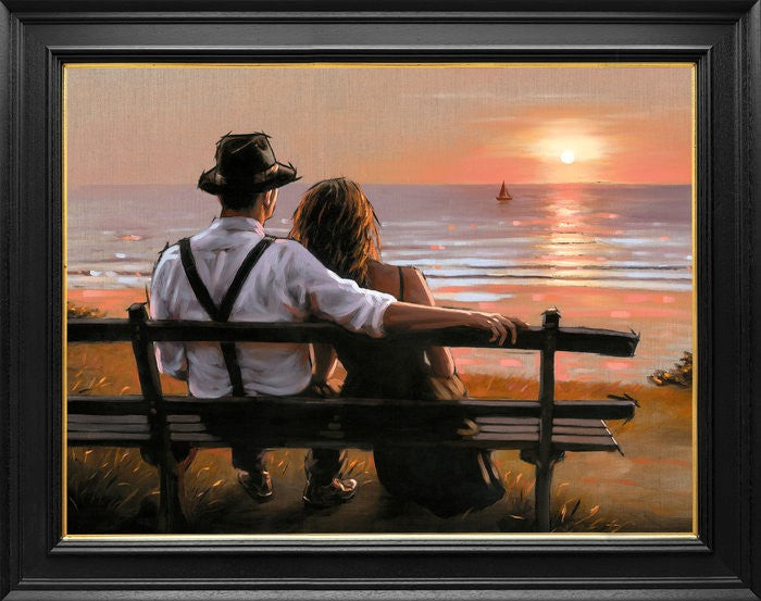 All We Need is Now Signed Framed Limited Edition Print on Board by Artist Richard Blunt