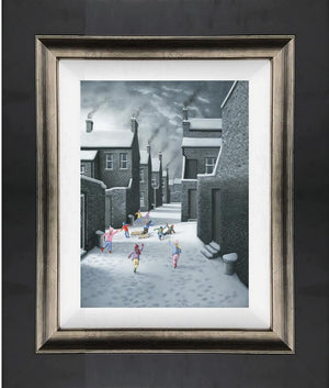 Ambushed Framed Print on Board by Artist Leigh Lambert