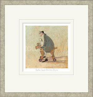 Another Grand Adventure Begins Signed Framed Limited Edition Print on Paper by Artist Sam Toft