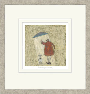 Another Lovely Summers Day Signed Framed Limited Edition Print on Paper by Artist Sam Toft