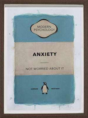 Anxiety Framed Print on Paper By Artists The Connor Brothers