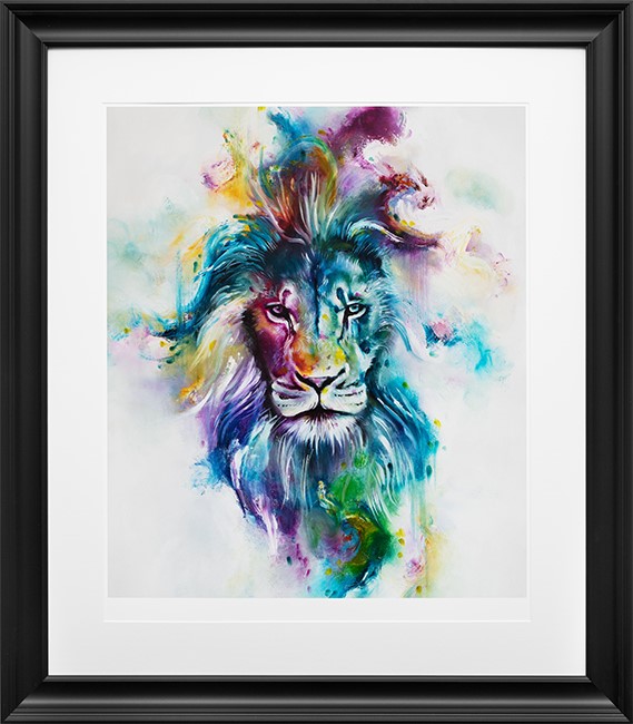 Apex Framed Print on Paper by Artist Katy Jade Dobson