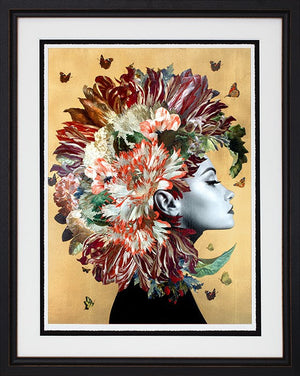 Aphrodite's Utopia Framed Print on Paper by Artist Louise Hutton