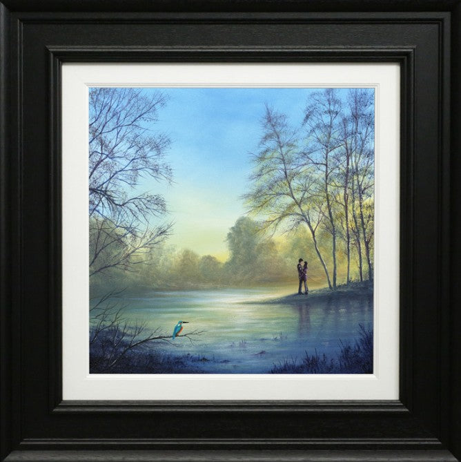 As Time Stands Still Signed Framed Limited Edition Print on Board by Artist Danny Abrahams