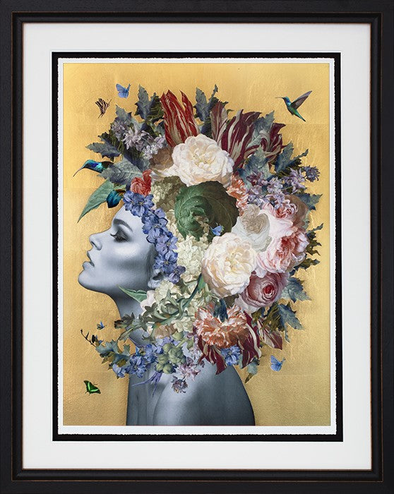 Athena's Nirvana Framed Print on Paper by Artist Louise Hutton