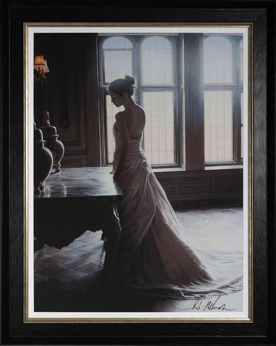 Autumns Gentle Lights Framed Print on Board by Artist Rob Hefferan