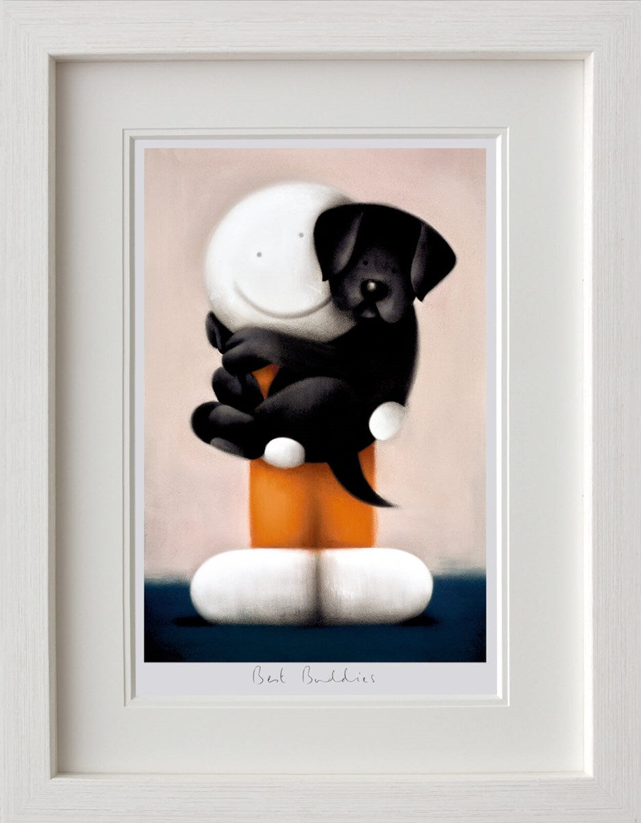 Best Buddies Framed Print on Paper by Artist Doug Hyde