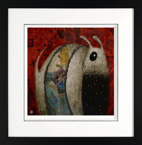 Big in Japan Framed Print on Paper by Artist Govinder Nazran