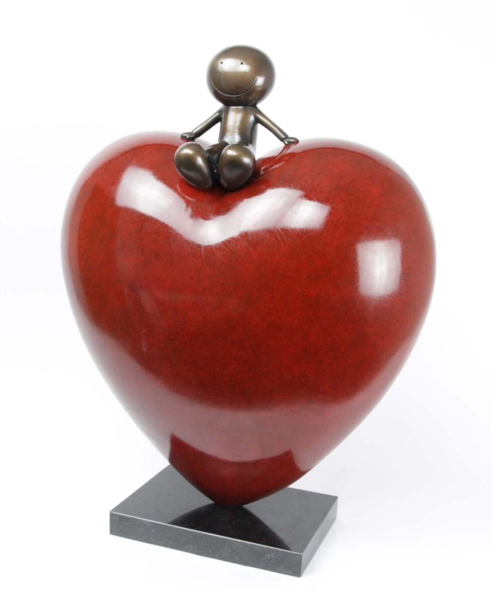 Big Love Deluxe Bronze Sculpture by Artist Doug Hyde