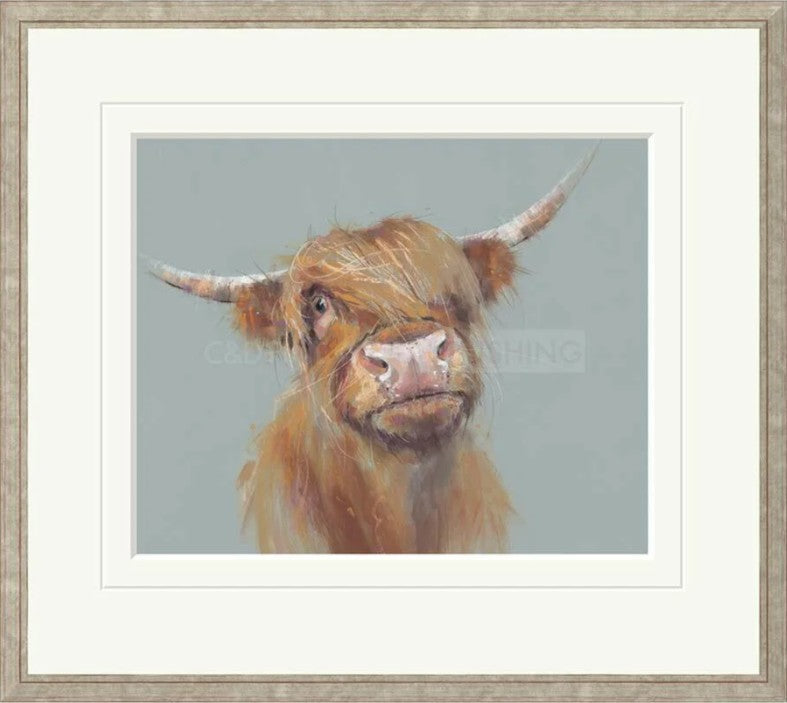 Brodie Signed Framed Limited Edition Print on Paper by Artist Nicky Litchfield