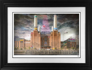 Cathedral of Power Framed Signed Limited Edition Print on Paper by Artist JJ Adams 