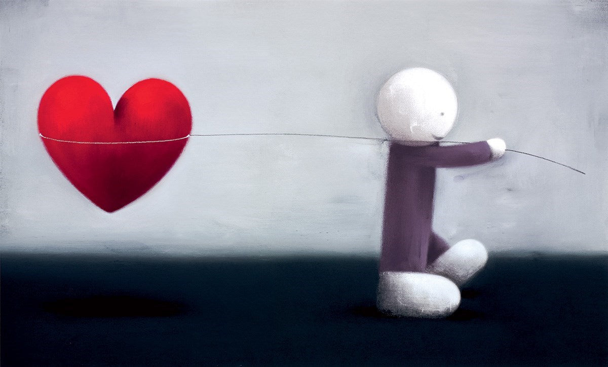 Caught Up in Love Mounted Print by Artist Doug Hyde