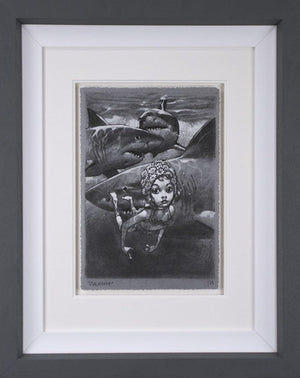 Chummy Framed Signed Limited Edition Print on Paper by Artist Craig Davison
