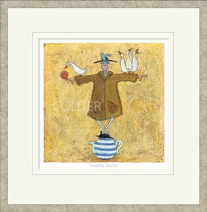 Completely Quackers Signed Framed Limited Edition Print on Paper by Artist Sam Toft