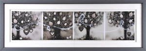 Connected Framed Print on Paper by Artist Kealey Farmer