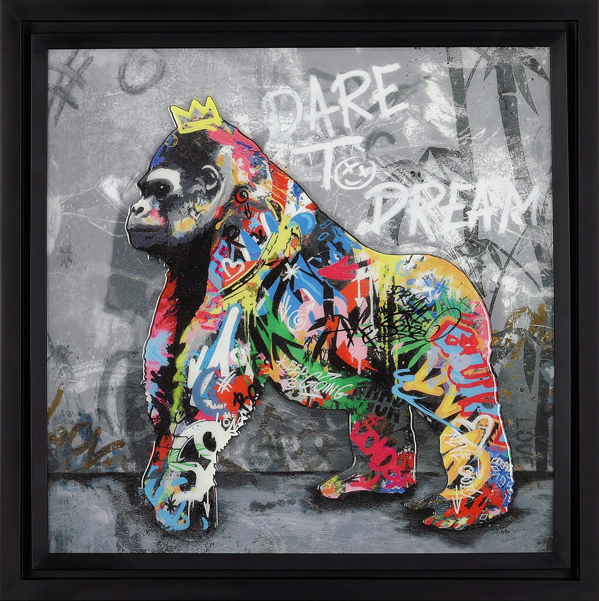 Dare to Dream Framed Signed Limited Edition Print on Board by Yuvi 