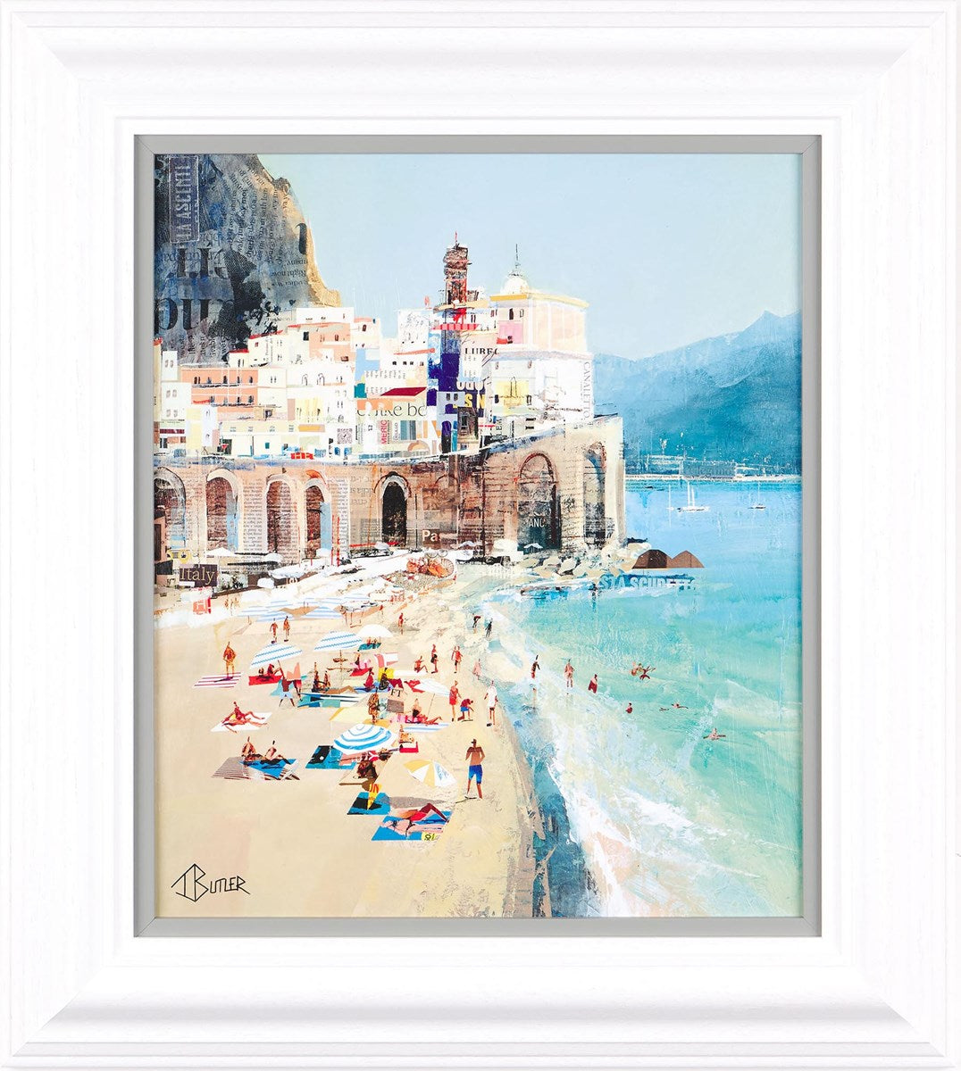 Days Like These Framed Signed Limited Edition Print on Board by Artist Tom Butler