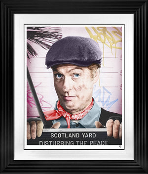 Disturbing The Peace Framed Limited Edition Print on Paper by Artist JJ Adams