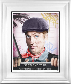 Disturbing The Peace Framed Limited Edition Print on Paper by Artist JJ Adams