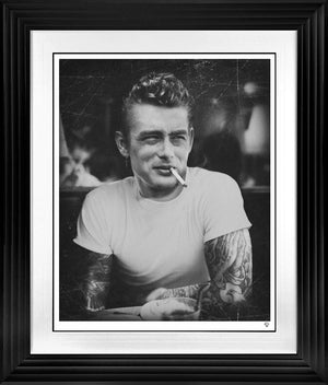 Dream As If You'll Live Forever Framed Signed Limited Edition Print on Paper by Artist JJ Adams