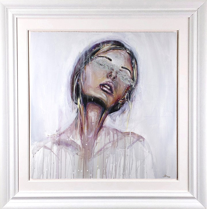 Dreaming Framed Print on Paper by Artist Carly Ashdown