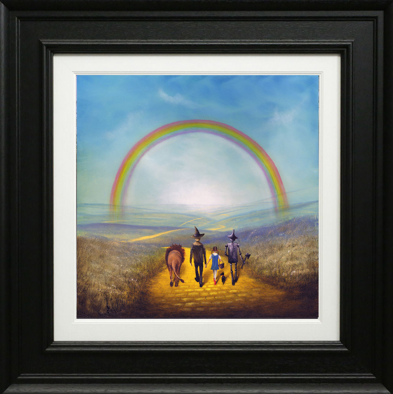 Dreams Beyond The Rainbow Signed Limited Edition Print on Board by Artist Danny Abrahams