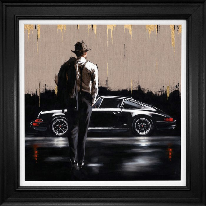 Driven By Dreams Framed Hand Finished Print on Board by Artist Richard Blunt