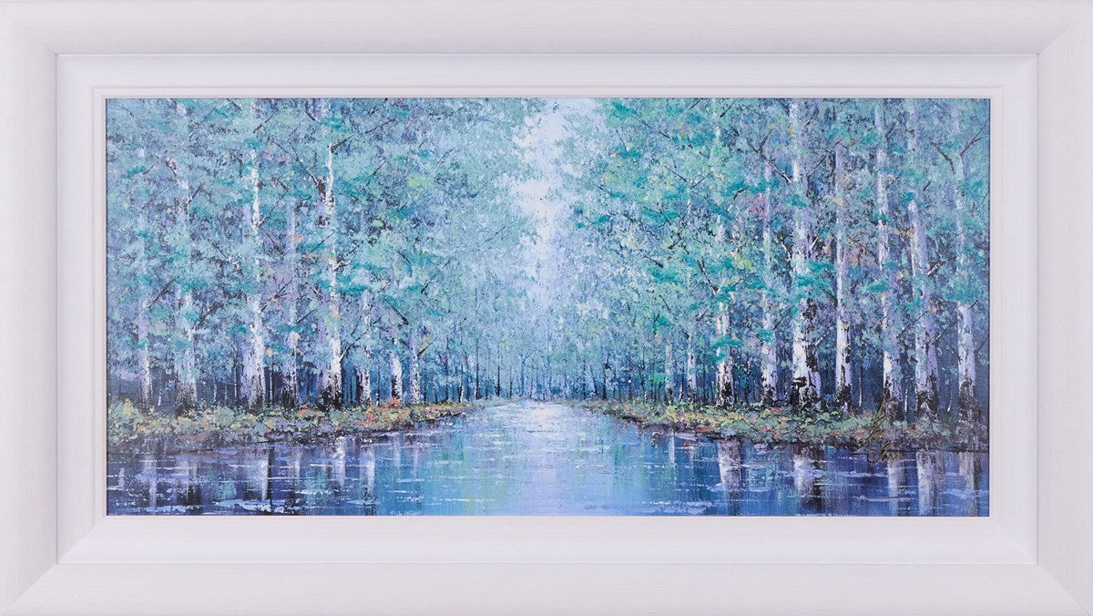 Echoes of Calm Framed Signed Limited Edition Print on Board by Artist Inam
