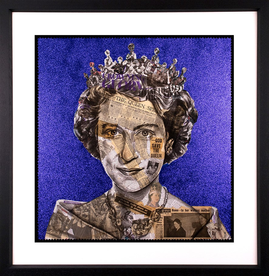 Elizabeth R Framed Print by Artist Chess