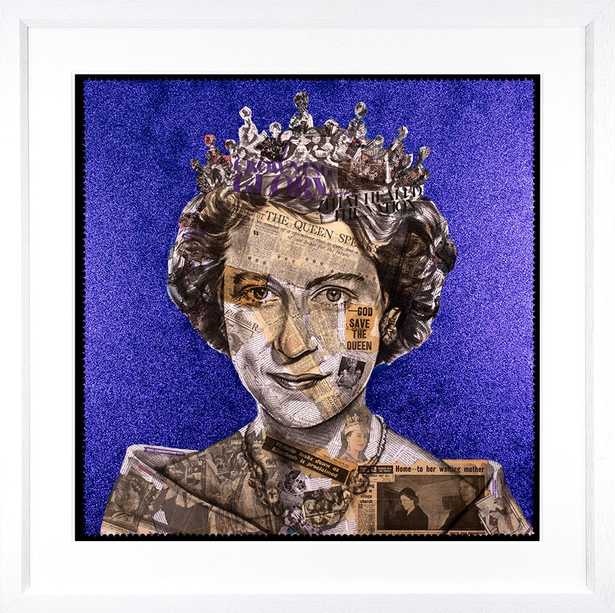 Elizabeth R Framed Print by Artist Chess