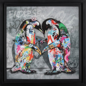 Endless Love Framed Signed Limited Edition Print on Board by Yuvi