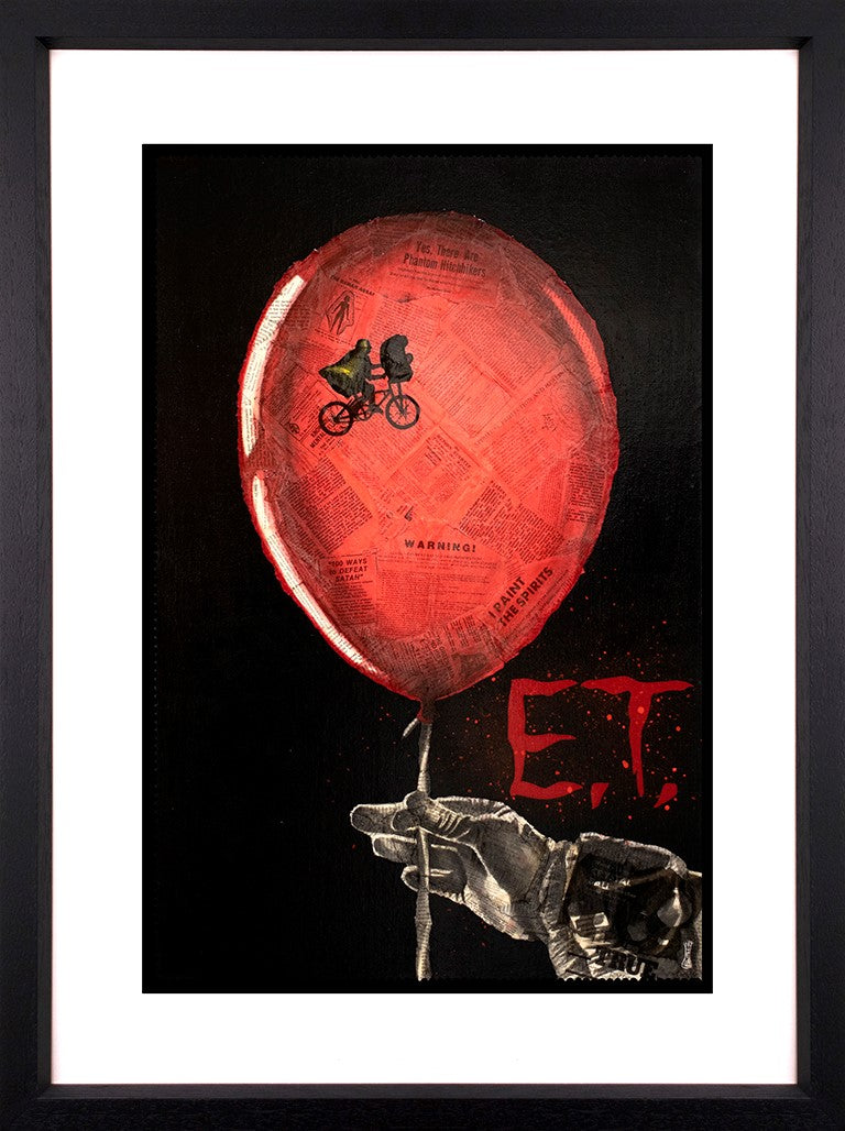 ET Framed Print by Artist Chess