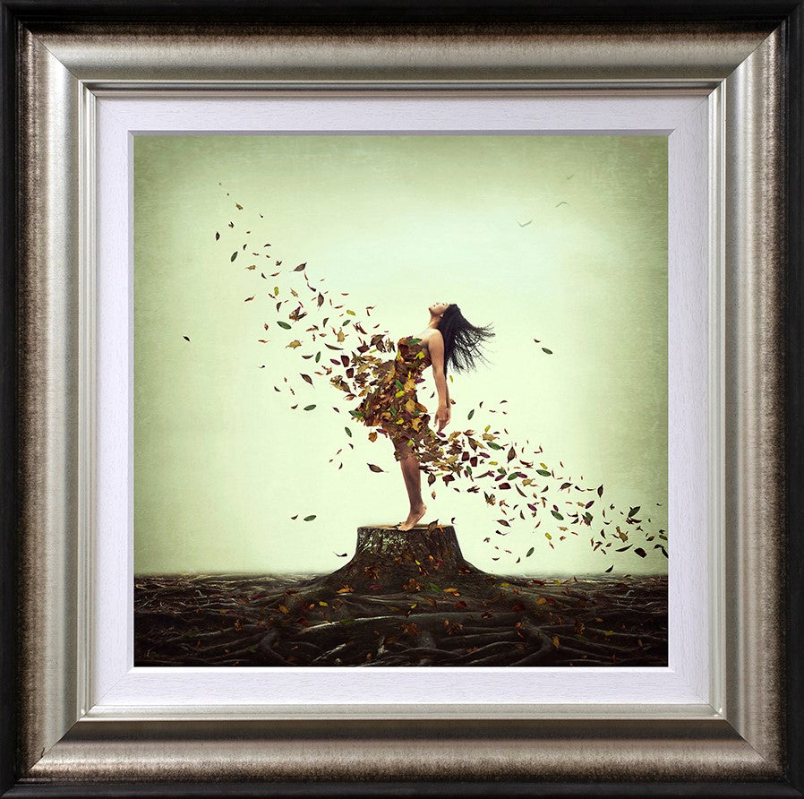 Everlasting Roots Framed Print on Paper by Artist Michelle Mackie