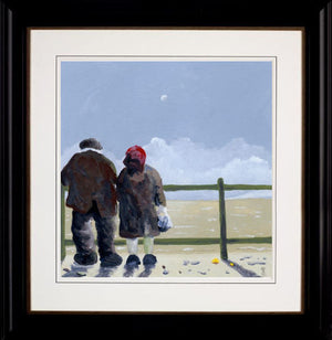 Everydays a Sunday Framed Print on Paper by Artist Mackenzie Thorpe