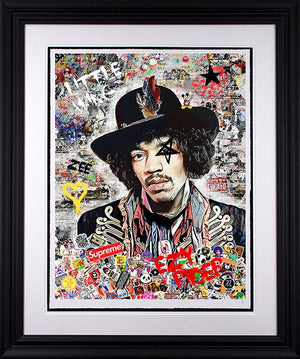 Ezy Rider  Framed Print on Paper by Artist Zee